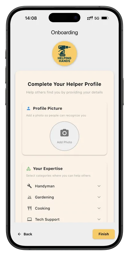 Set up your profile